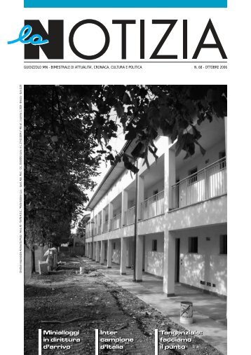 N.68 ottobre (3,58Mb Pdf) - la Notizia