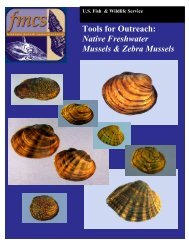 Contacts - FMCS-Freshwater Mollusk Conservation
