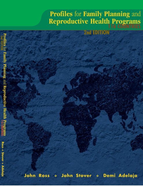 Reproductive Health Design Program Reproductive Health Programs - POLICY Project