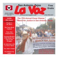 La Voz de San Antonio April 2013.pmd - La Voz Newspapers