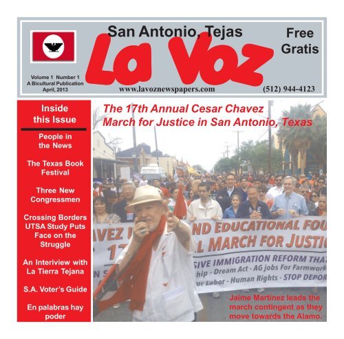 La Voz de San Antonio April 2013.pmd - La Voz Newspapers