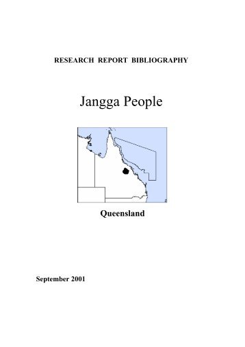 Jangga People - National Native Title Tribunal