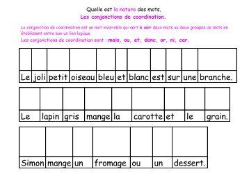 Quelle est la nature des mots - Le petit roi, enfant autiste