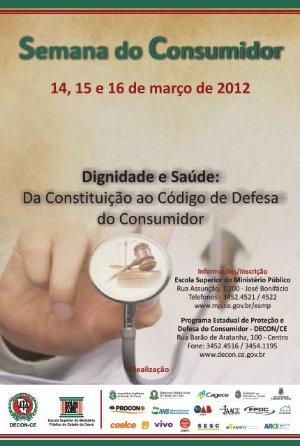 Folder Semana do Consumidor 2012.2.cdr - MinistÃ©rio PÃºblico do ...