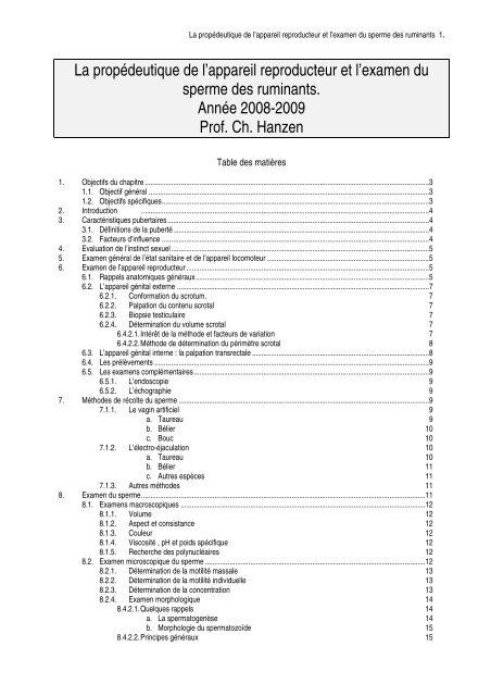 rencontres recherche ruminants 2009