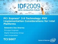 PCI Express* 3.0 Technology: PHY Implementation ... - Intel