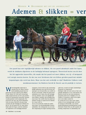 Ademen & slikken = verslikken - Bitloos