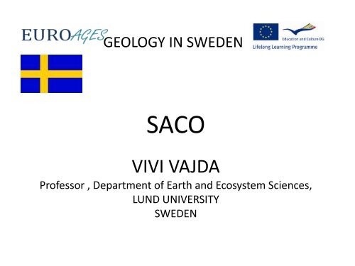 Geology in Sweden - Euro-Ages