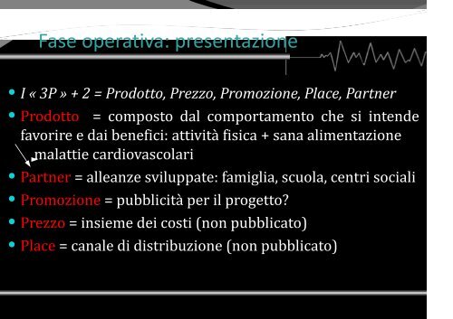 Alimentazione & attivitÃ  fisica - Marketing sociale e Comunicazione ...