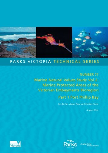 parks victoria technical series marine natural values study vol 2 ...