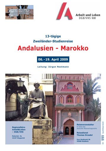 Andalusien - Marokko - VHS-Studienreise.de