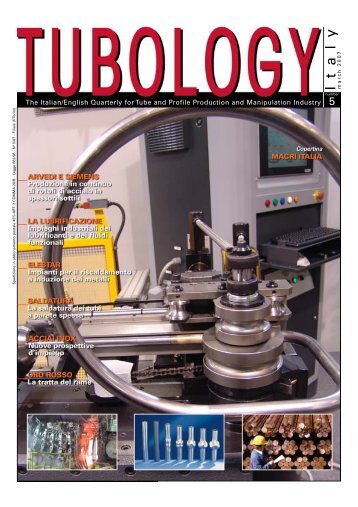 The Italian/English Quarterly for Tube and Profile ... - Tubology