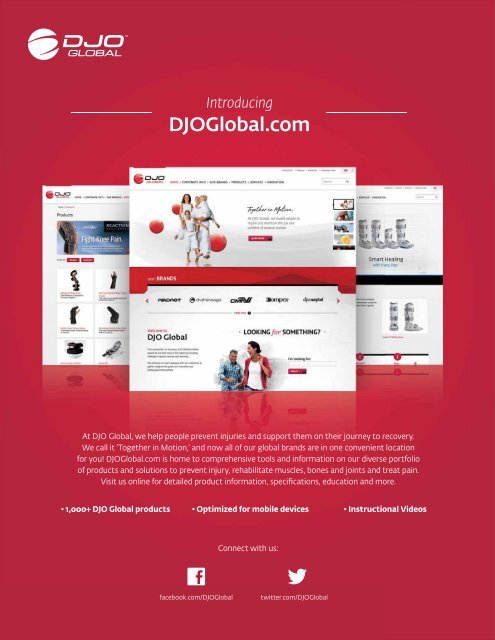 Product Catalog - DJO Global