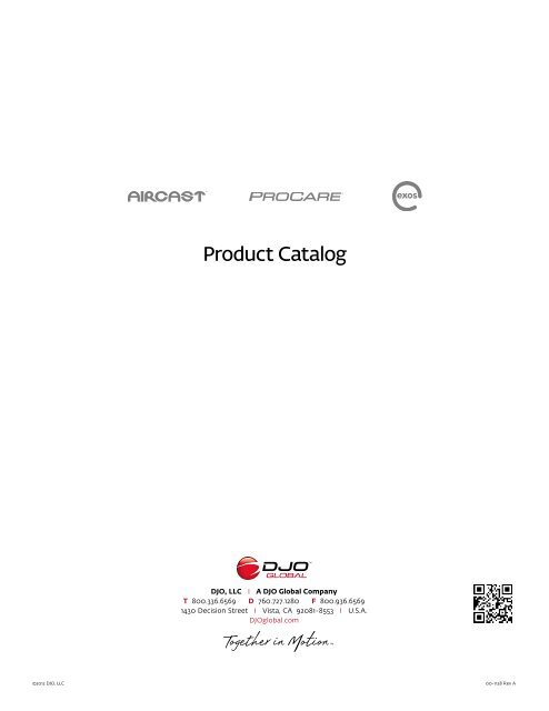 Product Catalog - DJO Global