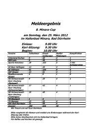 Deckblatt Meldeergebnis incl. Kampfrichter - Schwimmclub Villingen ...