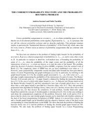 The Coherent Probability Polytope and the Probability Bounding ...