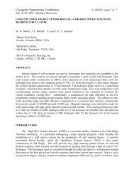 Supercritical Hydrogen Circulator for Oak Ridge National ...