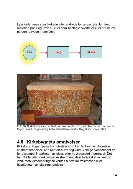 Fukt- og klimaskader i kirkebygninger - NIKU