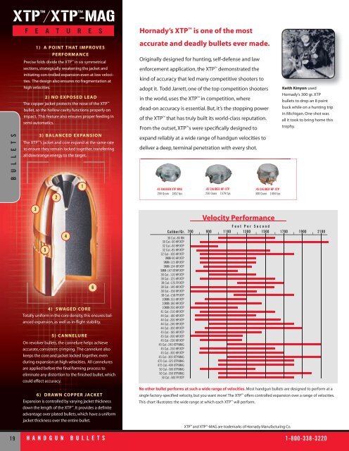 XTPâ¢/XTPâ¢-MAG - Hornady