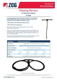 Phasing Harness for Sidemount Dipole and Yagi Stack ... - ZCG Scalar