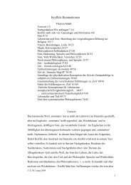 Kreffels Ruminationen - Ernst Michael Lange
