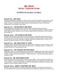 WETA UK Mr. Bean Series 1 Episode Guide.pdf