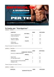 Scheda per “Hardgainer” - Ultimate Italia