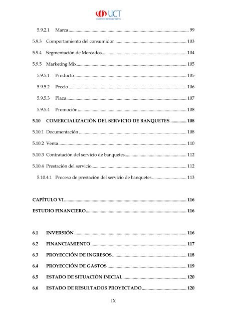 Plan de Negocio ... Bar Restaurante Millan.pdf - Repositorio Digital ...