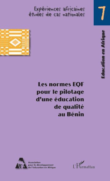 Les normes EQF pour le pilotage d'une Ã©ducation de qualitÃ© ... - ADEA