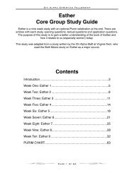 Esther Core Group Study Guide - chi alpha @ uva