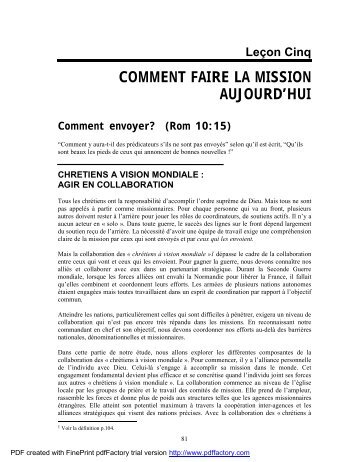 LeÃ§on 5.pdf - Missiologie.net