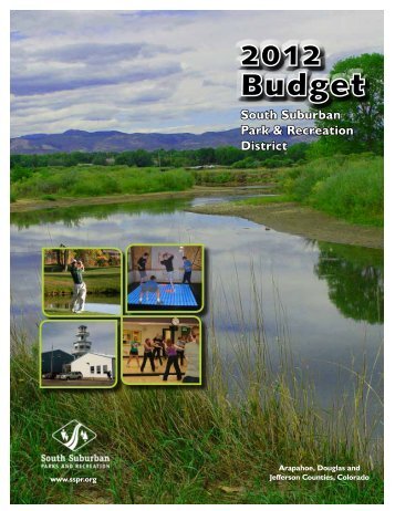 2012 Budget - South Suburban Parks and Recreation