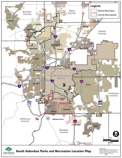 2012 Budget - South Suburban Parks and Recreation