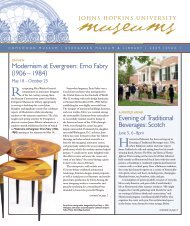 On VIew - Evergreen Museum - Johns Hopkins University