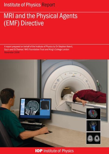 MRI and the Physical Agents (EMF) Directive - Sense about Science