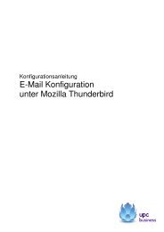 E-Mail Konfiguration fÃ¼r Mozilla Thunderbird - inode.at - UPC Business