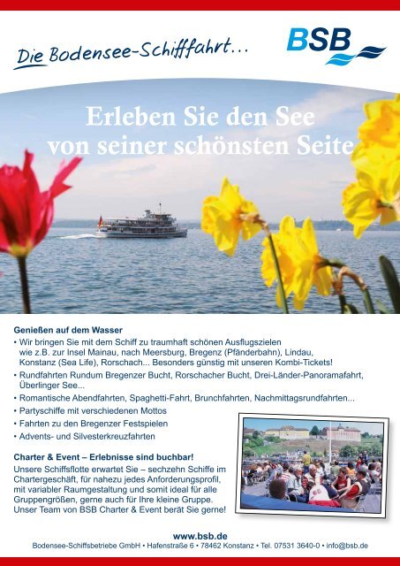 Bodensee-Gruppenplaner 2012/13 - Friedrichshafen