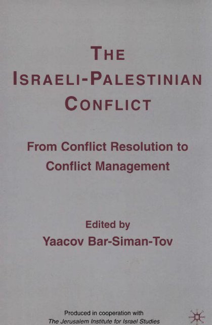Download full text - The Jerusalem Institute for Israel Studies