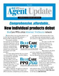 New individual products debut - Arkansas Blue Cross and Blue Shield