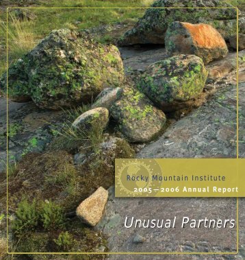 RMI Annual Report 2005-2006 - Rocky Mountain Institute