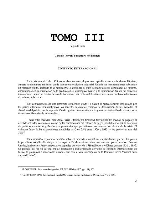 Tomo III. Luis Vitale C - Archivo Chile