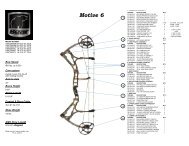 Bow Specifications - Bear Archery