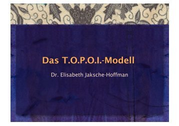 Das T.O.P.O.I.-Modell