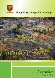 From the Editor - Hong Kong College of Cardiology