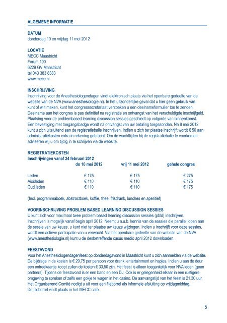 2120562 NVA brochure A5 v4.pdf - Nederlandse Vereniging voor ...