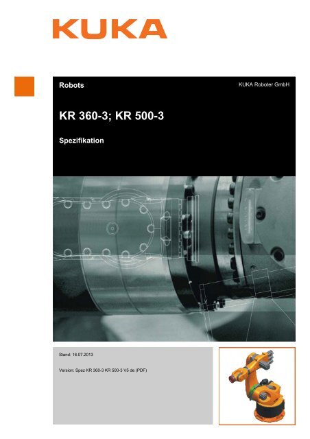 KR 360-3; KR 500-3 - KUKA Robotics