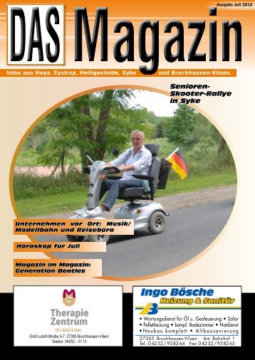 Ausgabe Juli 2010 - Flyer- und Plakatverteilung