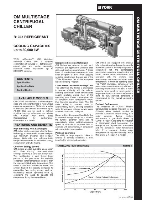 OM MULTISTAGE CENTRIFUGAL CHILLER