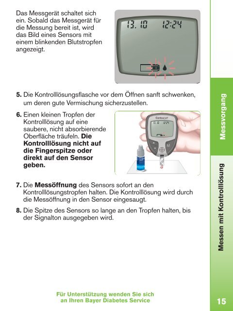 Bedienungsanleitung - Bayer Diabetes Care