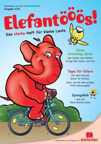 Das starke Heft für kleine Leute - bei Elefanten